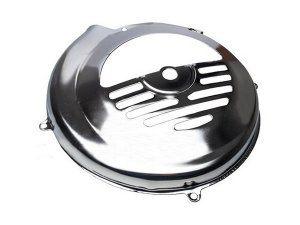 Lfterradabdeckung fr Vespa 50-125/PV/ET3/PK/S /XL/XL2/ETS ohne E-Start, chrom