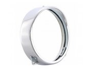 Lampenring fr Vespa 125 ACMA Paris, `51-`55 chrom, rund