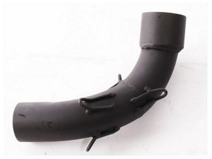 Krmmer JL fr RZ Righthand, fr Vespa P200E/PX200 E/Lusso /`98/MY/Cosa 1 Stahl, schwarz