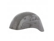 Kotfl�gel f�r Vespa 180 SS Metall ge�lt, Premium Qualit�t