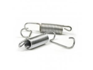 Federn Hauptstnder, links&rechts, fr Vespa 125 `49-`57 /150 `54-`58/150 GS VS1-5T L 102 mm,  19 mm, verzinkt, 1 Paar