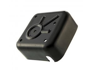 Deckel Gehuse Gleichrichtergrundplatte, fr Vespa 125 VNB/GT/GTR/Super /TS/150 VBA/VBB/VGLA/B/GL /Sprint/V/Super/180 SS mit Batterie Plastik, schwarz