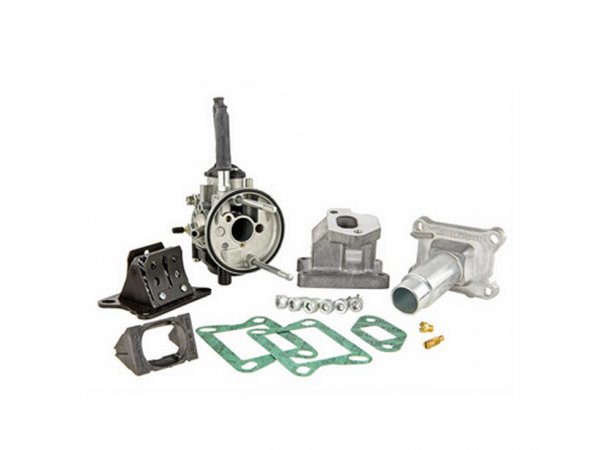 Vergaserkit MALOSSI SHA 13 Für Piaggio SI 50 2T AC – Inkl. Luftfilterbox & Allen Teilen, 13mm Dellorto