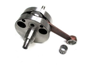 Vollwangenwelle QUATTRINI 53-105 RR Race fr Vespa 50-125/PV/ET3/PK50-125/S/XL /XL2 fr Motorgehuse QUATTRINI RR Membran, Hub: 53,0mm, Pleuel: 105,0mm, Konus 24/25mm, M12x1,25, 