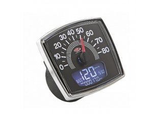 Drehzahlmesser/Tacho 2.0 fr Vespa 50 Special/ Elestart  84x73 mm, - 80 (km/h/mph) / 8.000 (Umin/rpm), Ziffernblatt: schwarz, Ziffern: wei, digital/analog, 20 Funktionen