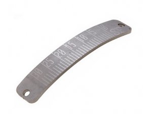 Gradskala SERIE PRO fr Zndeinstellung, fr Vespa 50-125 PV/ET3/PK Edelstahl/V2A, 0-30 Skala