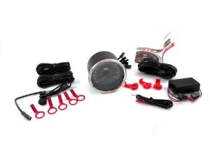 Drehzahlmesser/Tacho SIP 2.0 - 140 (km/h/mph) / 14.000 (Umin/rpm), Ziffernblatt: schwarz, Ziffern: gelb,Tachoring: Edelstahl, digital/analog, 20 Funktionen Vespa P80-150X, PX80-200E, Lusso 1, P150S, P200E