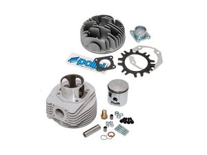 Rennzylinder POLINI 187ccm  fr Vespa 125 GTR 2/TS/150 Sprint 2/V/Super 2/PX125 -150/PE/Lusso/Cosa   63,0mm, Aluminium, 7 S,  Hub 60mm, 2 Kolbenring(e),  inkl. Zylinderkopf,