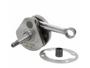 Langhubwelle PINASCO fr Vespa  125 VNB/GT/GTR 1/Super/TS/150 VBA/VBB/T4/GL/Sprint/V 1 /Super 1  Drehschieber, Hub: 60,0mm, Pleuel: 105,0mm,  KB  15mm