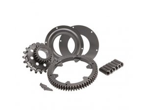 Getriebebersetzung Z 24/63,  MALOSSI fr COSA 2 Kupplung,  fr Vespa 125 VNA-TS/150 VBA -Super/180-200 Rally/PX80 -200/PE/Lusso/Cosa/T5  geradeverzahnt,  108 mm,  Kupplung:  115mm