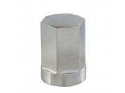 Mutter M8x1,25 mm, Sechskant,  10.9, Stahl, chrom, SW...