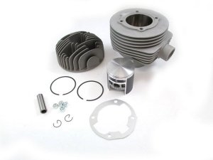 Rennzylinder PINASCO Granturismo 190ccm fr Vespa  125 GTR 2/TS/150 Sprint 2/V /Super 2/PX125-150/PE/Lusso /Cosa   63,0mm, Aluminium, 6 S,  Hub 60mm,  inkl. Zylinderkopf
