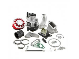 Vergaserkit MALOSSI PHBL 25 BS  fr Vespa 90-125/PV/ET3  fr 136ccm MHR  Direktansauger, Membran,  Gummiverbindung, mit Luftfilter