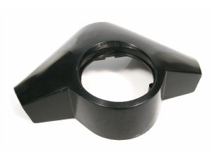Lenkkopfabdeckung SIP fr Vespa PK50 S Lusso/SS /Automatica/PK80 S Lusso /PK125 ETS  Kunststoff, schwarz,  groer Tacho