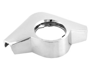 Lenkkopfabdeckung SIP fr Vespa PK50 S Lusso/SS /Automatica/PK80 S Lusso /PK125 ETS  Kunststoff, chrom,  groer Tacho
