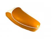 Monositzbank f�r Vespa 50-125 /PV/ET3 braun/wei�,  Keder:...