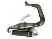Rennauspuff SIMONINI fr PIAGGIO Ape  Stahl, Dmpfer:...