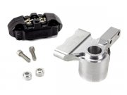 Radialbremsaufnahme cnc inkl. 4-Kolben Bremssattel...