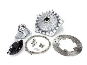 Scheibenbremse Grimeca NT Vollhydraulisch, Grimeca NT, Standard, Brembo 11mm, silber, Gasgriffsystem Scooter and Service Vespa PX, Pk