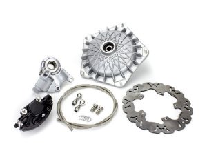 Scheibenbremse Grimeca NT Vollhydraulisch, Grimeca NT, Malossi Whoop, ohne Bremspumpe, ohne Gasgriff und Gasrohr Vespa PX, Pk