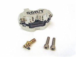 Bremszange 4-Kolben Stage 6 radial / chrom Vespa Lambretta