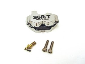 Bremszange 4-Kolben Stage 6 radial / chrom Vespa Lambretta