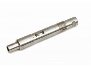 Gabel Vespa Cosa Superlow, PX alt, Rally, Sprint, schwarz pulverbeschichtet, 405mm