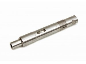 Gabel Vespa Cosa Superlow, PX alt, Rally, Sprint, silbergrau pulverbeschichtet, 405mm