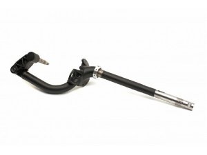 Gabel Vespa Cosa Superlow, PX Lusso - kombiniertes Znd/Lenkschloss, schwarz pulverbeschichtet, 385mm