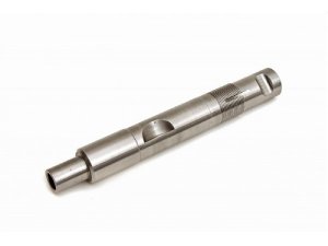 Gabel Vespa Cosa Superlow, PX Lusso - kombiniertes Znd/Lenkschloss, schwarz pulverbeschichtet, 405mm