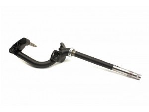 Gabel Vespa Cosa Superlow, VNA, VNB, GL, GS usw. - Lenkerklemmung quer, schwarz pulverbeschichtet, 385mm