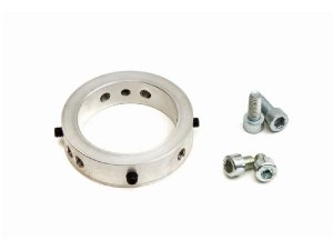 Gabel Vespa Cosa Superlow, VNA, VNB, GL, GS usw. - Lenkerklemmung quer, schwarz pulverbeschichtet, 385mm
