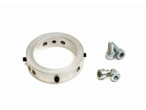 Gabel Vespa Cosa Superlow, VNA, VNB, GL, GS usw. - Lenkerklemmung quer, silbergrau pulverbeschichtet, 405mm