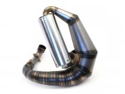 Auspuff Vespa PX 125 Newline, Curley, Stahl,...