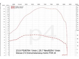 Auspuff Vespa PX 200 / Scooter + Service Newline, Flansch passend fr Malossi Sport/MHR