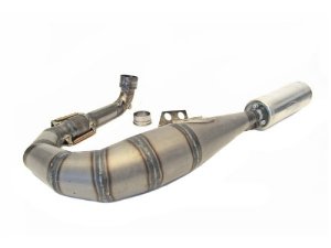 Auspuff Vespa PX 200 / Scooter + Service Newline S, Flansch passend fr Zylinder Malossi alt
