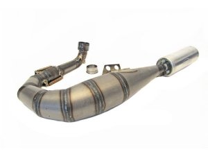 Auspuff Vespa PX 200 / Scooter + Service Newline S, Flansch passend fr Zylinder Malossi Sport
