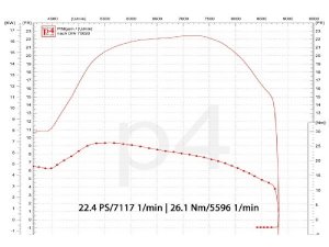 Auspuff Vespa PX 200 / Scooter + Service Newline S, Flansch passend fr Zylinder Malossi Sport