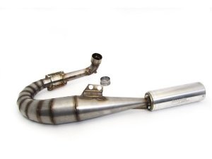 Auspuff Vespa PX 200 / Scooter + Service Newline Edelstahl, Flansch passend fr Zylinder Malossi Sport