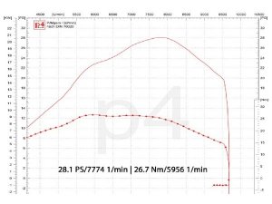 Auspuff Vespa PX 200 / Scooter + Service Newline Edelstahl, Flansch passend fr Zylinder Malossi Sport