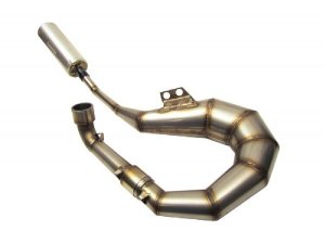 Auspuff Vespa PX 200 / Scooter + Service Newline Righthand VA, Flansch passend fr Zylinder Malossi alt