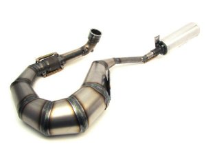 Auspuff Vespa PX 200 / Scooter + Service Newline Righthand S, Flansch passend fr Zylinder Malossi Sport