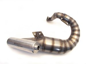 Auspuff Smallframe / Scooter + Service EVO Edelstahl S Vespa Pk, PV, ET3, V50