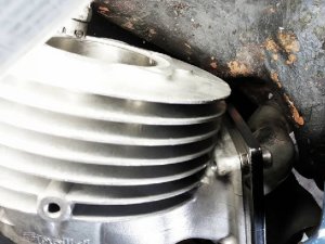 MRP 30mm Ansaugstutzen fr Polini Evo direkt Zylinder Vespa V50/PV
