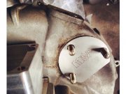 MRP Abdeckung fr Elestartloch Vespa Largeframe PX, T5, LML