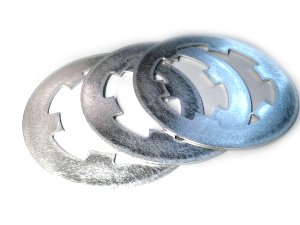 MRP Kupplungs-Reibscheiben-Set (3 Stck) Aluminium fr XL2 Kupplung
 Vespa V50/PV/ET3/Pk