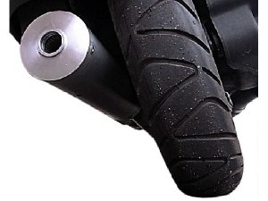 Rennauspuff Pipe Design Vespa PX 200 Bullet 220 Racetrack - normales Stahlblech