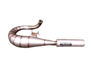 Rennauspuff Pipe Design Vespa PX 200 Bullet 220 - normales Stahlblech