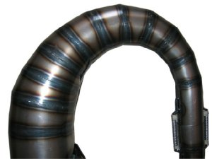 Rennauspuff Pipe Design Vespa PX 200 Duster 220 - normales Stahlblech
