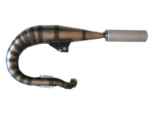 Rennauspuff Pipe Design Vespa PX 200 Duster 220 - normales Stahlblech